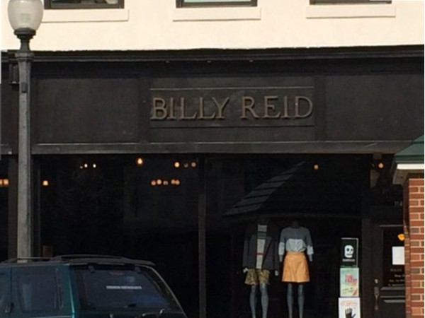 Designer Billy Reid has a beautiful store in historical downtown Florence.