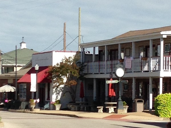 Old town Olive Branch is full of antiques and old time shopping