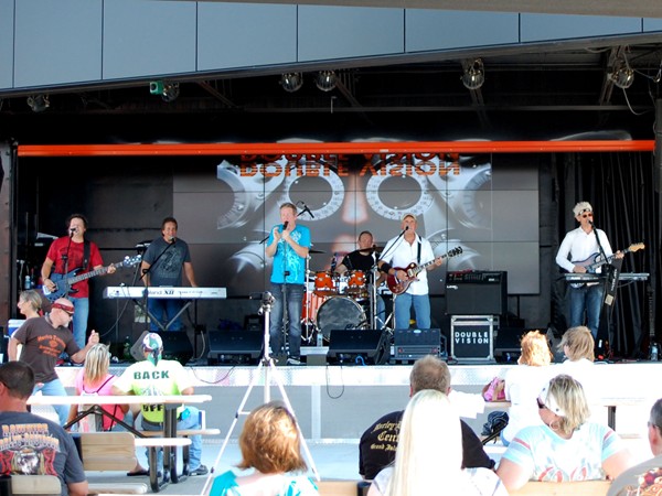 Worth Harley Davidson provides live music events:  Double Vision, a Foreigner tribute band
