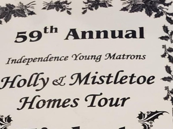 Don't miss the Holly & Mistletoe Annual 60th Homes Tour next year!  Beautifully decorated homes