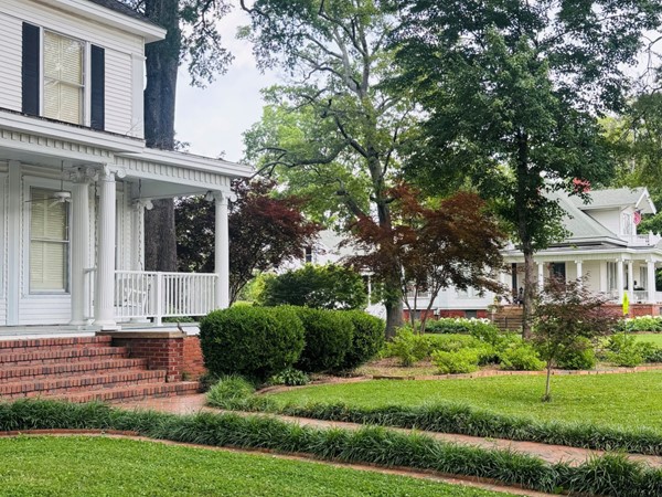 It is so beautiful to walk around and see all the unique houses just a few minutes from downtown!