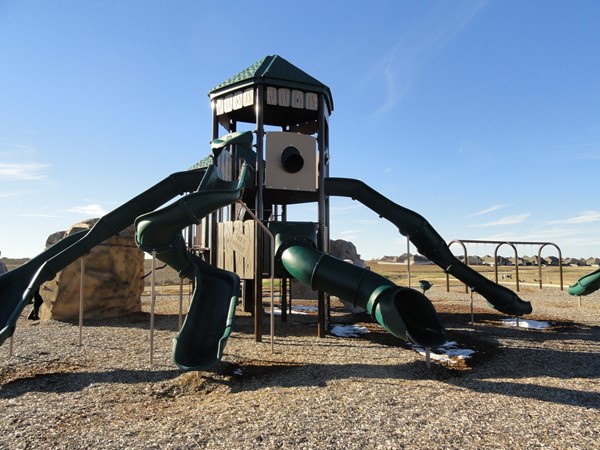 Here's a close up view of the community playground in The Grove. Walk from your home
