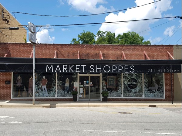 Market Shoppes is full of local owned and made clothing, decorations, and much more