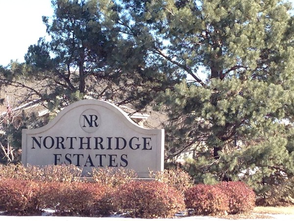 Entrance to Northridge Estates