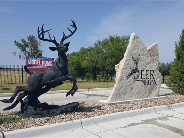 Deer Run has spacious lots and a lovely surrounding area. Come build your new home
