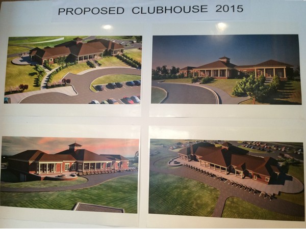 Artist rendition of CC of Oxford at Grand Oaks Clubhouse presently under construction