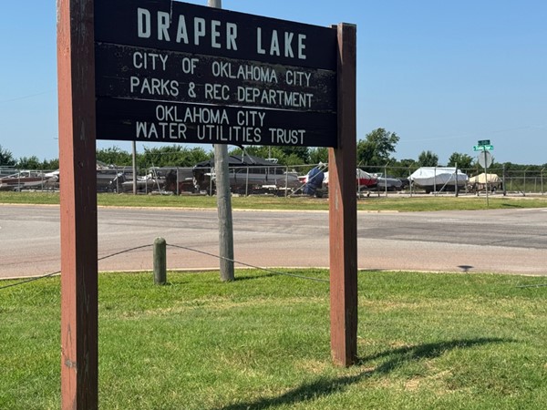 Draper Lake is a popular spot in OKC
