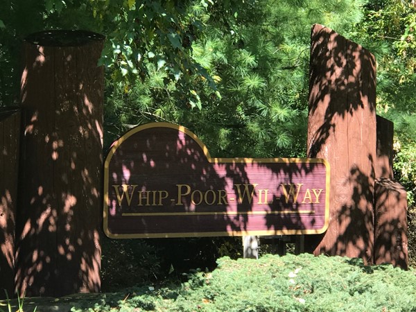 Welcome to Whip-Poor-Wil-Way