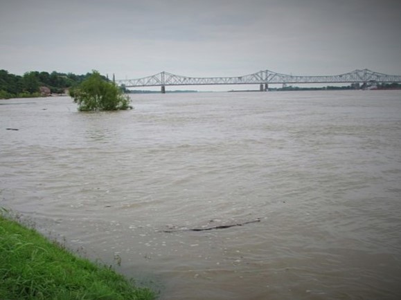 Mississippi River Bridge in Natchez