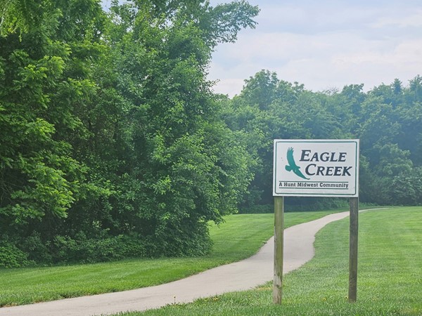 1.75 mi of trail east and west of the Eagle Creek Park