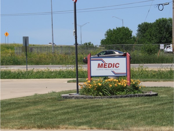 We have a MEDIC EMS station located right by the highway 