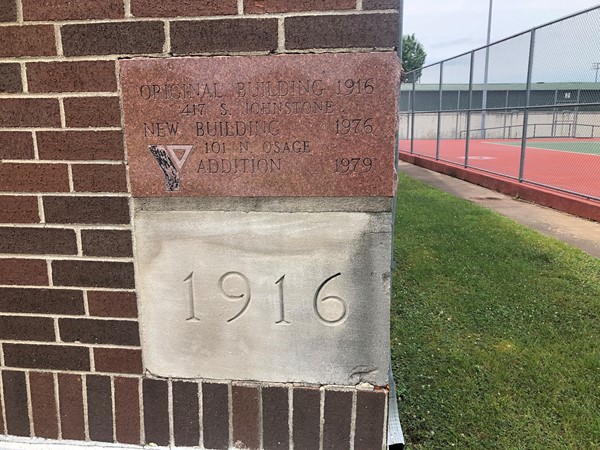 The building that the YMCA is in was originally built in 1916 