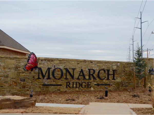 Monarch Ridge in Southwest Edmond with new construction