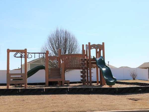 Playground located in the community 