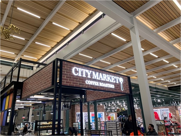 City Market at the new airport 