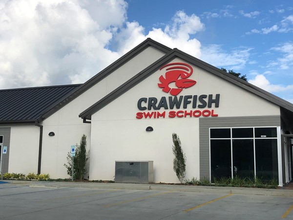 Crawfish Swim School is now open in Prairieville on Hwy 73
