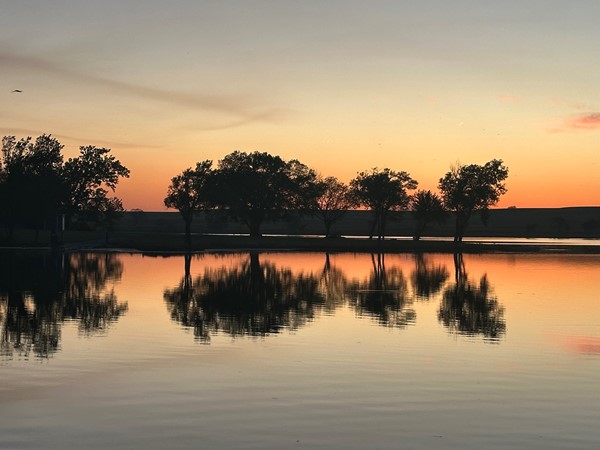 Sunset in the Flint Hills 