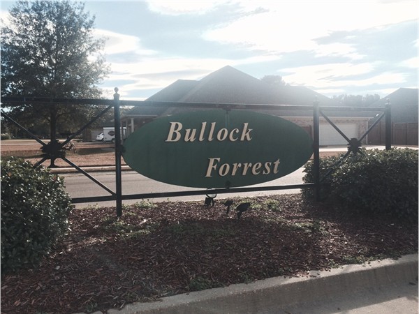 Bullock Forrest is one of the newest subdivsions in Richland