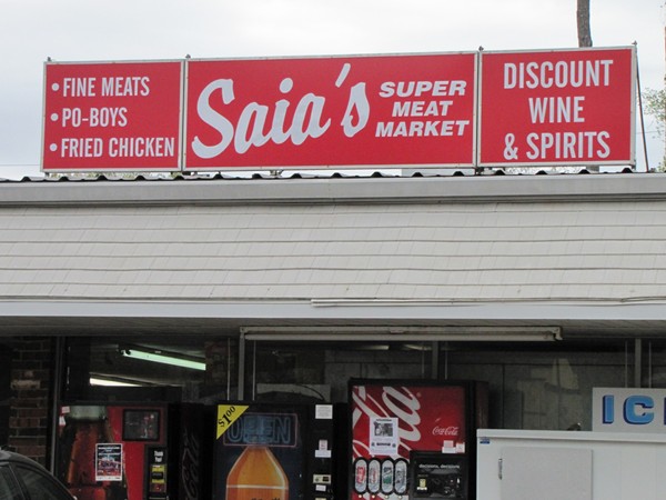 Saia's is #1 in Mandeville for shrimp poboys, fried chicken and hard to find specialty wines