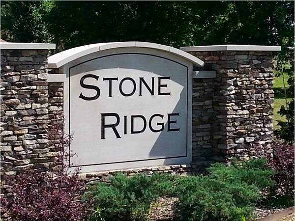 Stone Ridge Community is off of Hughes Road very near Discovery Middle School in Madison
