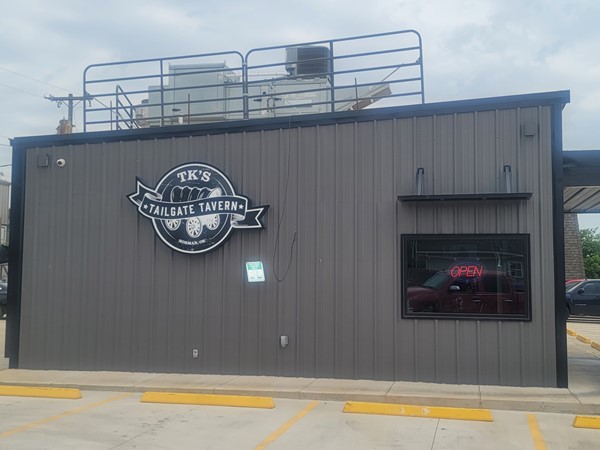 TK's Tailgate Tavern is a fun spot to hang out and catch any OU sports