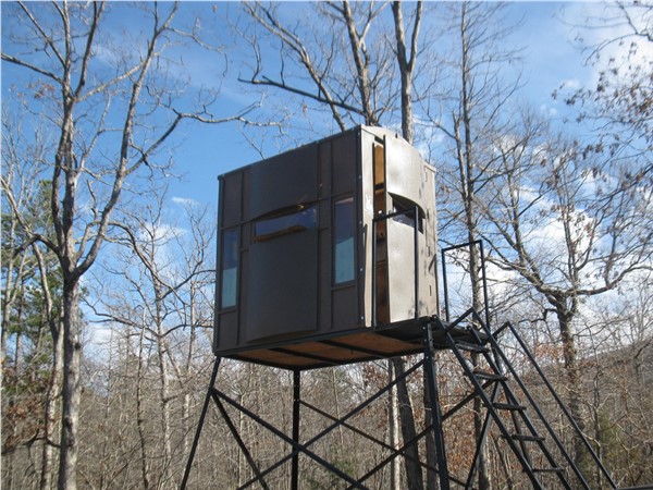 Ouachita Mountains National Forest. Now that is a deer stand