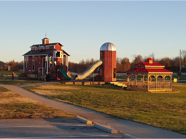 The playground at Rutledge-Wilson Farm Community Park