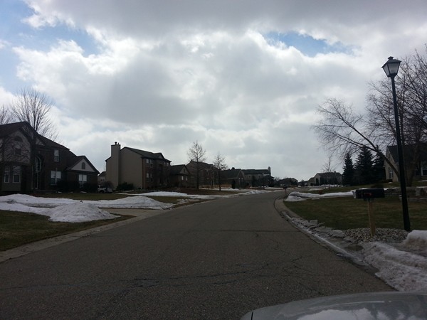 Streetview of Creekside Village Subdivision