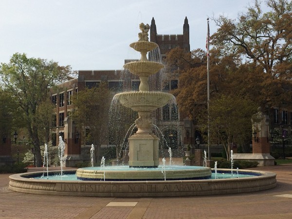 University of North Alabama - Fountain at Harrison Plaza