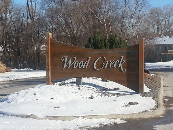 The entrance to Wood Creek 