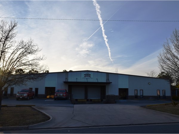 HRI Roofing, another office/warehouse tenant in the industrial area of Little Rock/Mabelvale