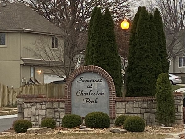 Second entrance to Somerset at Charleston Park