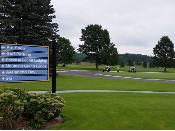 Looking for a golf course? Look no further than Boyne Mountain 