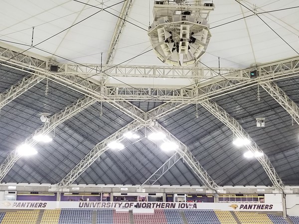 Big things happen under the big top at the UNI Dome