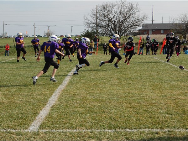 Youth football championship game held at Smith-Cotton High School, Sedalia