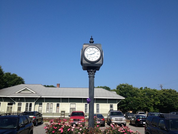 Clock outside the Probate Judge office
