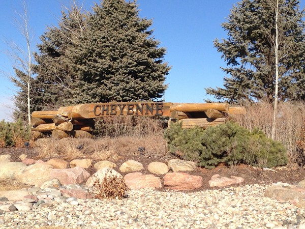 Entrance to Cheyenne Country Estates
