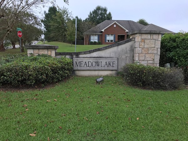 Entrance to Meadowlake 