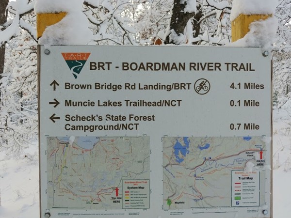 Where are you hiking next? Checkout the Boardman River Trail SE of Traverse City