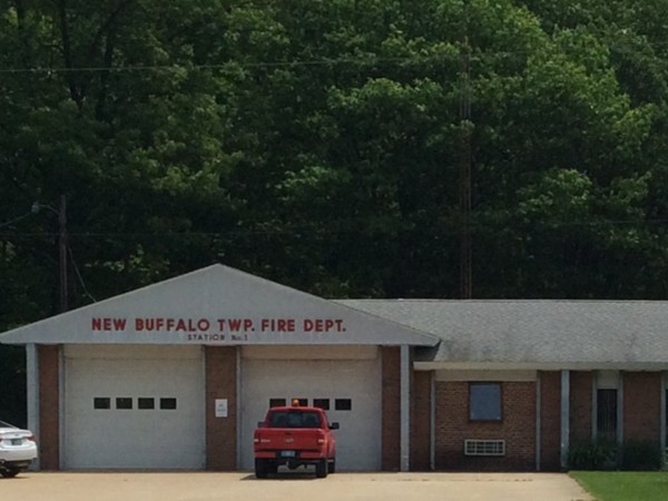 New Buffalo Township Fire Department shares a building with the town hall office