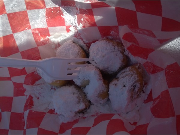 Fried oreos at the state fair