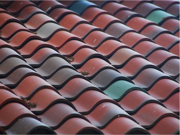 Old world charm of a tile roof