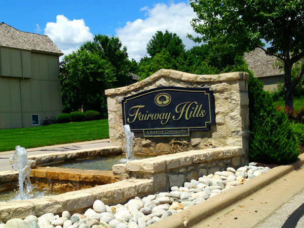 What a great entrance to this delightful subdivision! Near great shopping, parks, and schools.