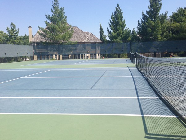 Tennis Courts available to all of those who live in the Riss Lake.