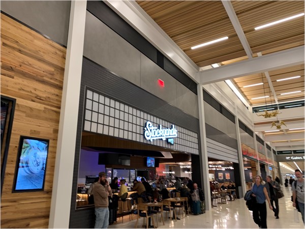 New airport has local flavor 