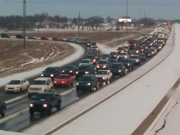 Wichita winter traffic