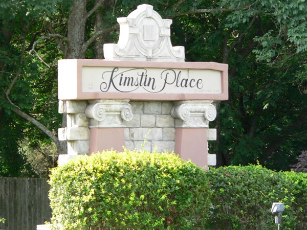 Kimstin Place is a beautiful neighborhood surrounded by nature, backing up to Fleming Park