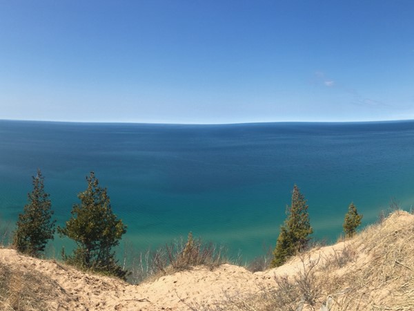 The hike is worth the view at the Empire Bluff Trail