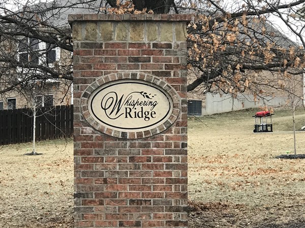 Whispering Ridge Subdivision, Kansas City, KS