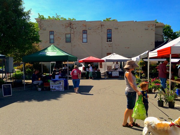 The Saline Farmer's Market - A great place to buy locally grown produce and other goods